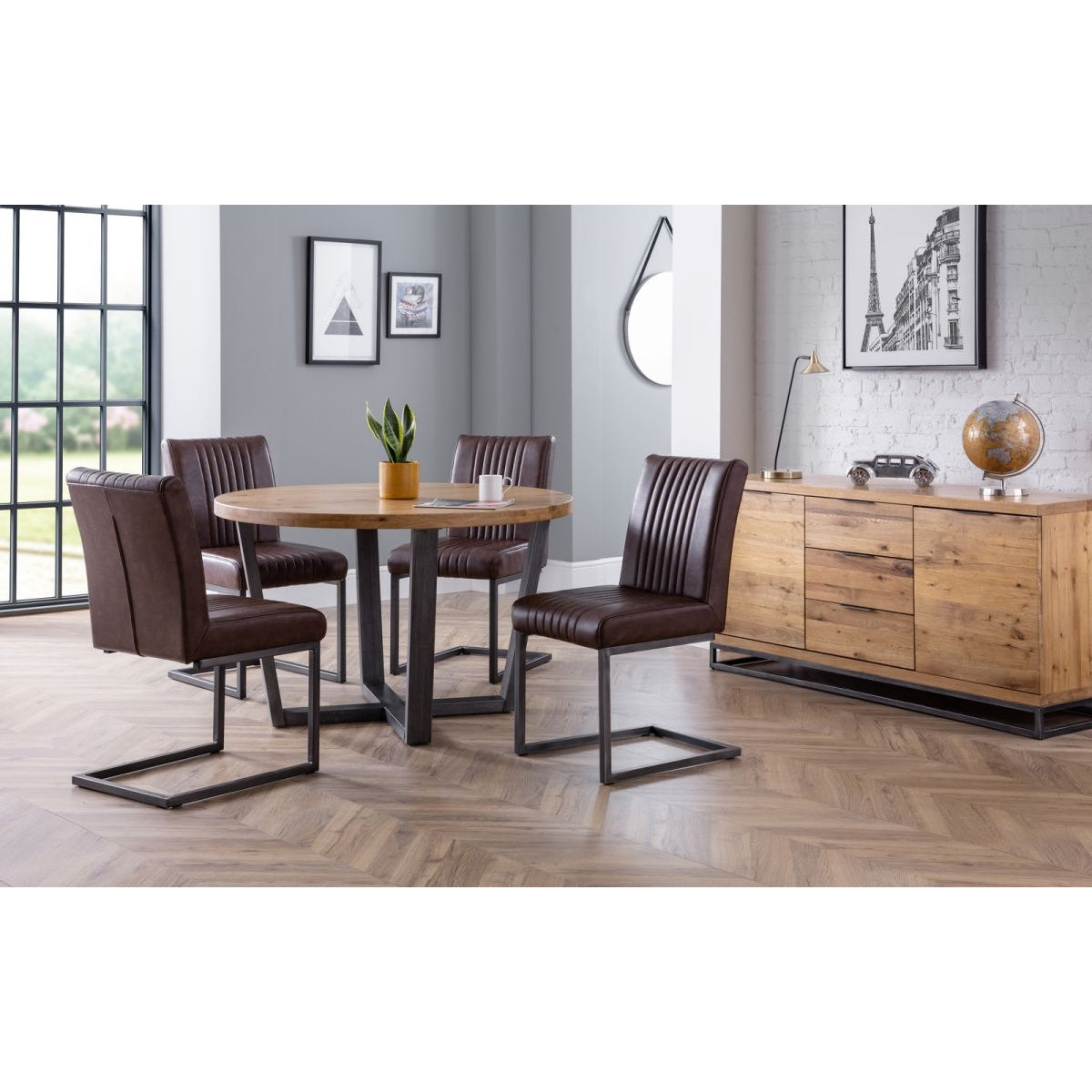 Brooklyn Round Dining Set