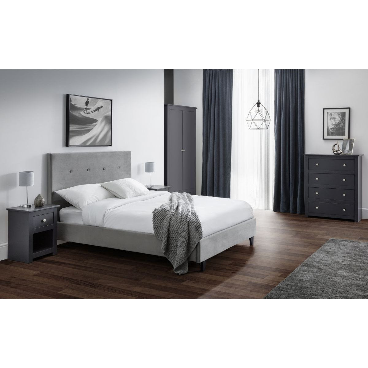 Radley 4 Drawer Chest - Anthracite