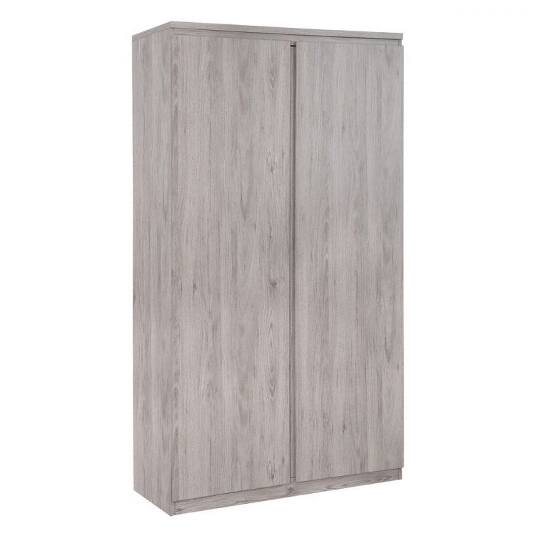 Jupiter 2 Door Wardrobe - Grey Oak