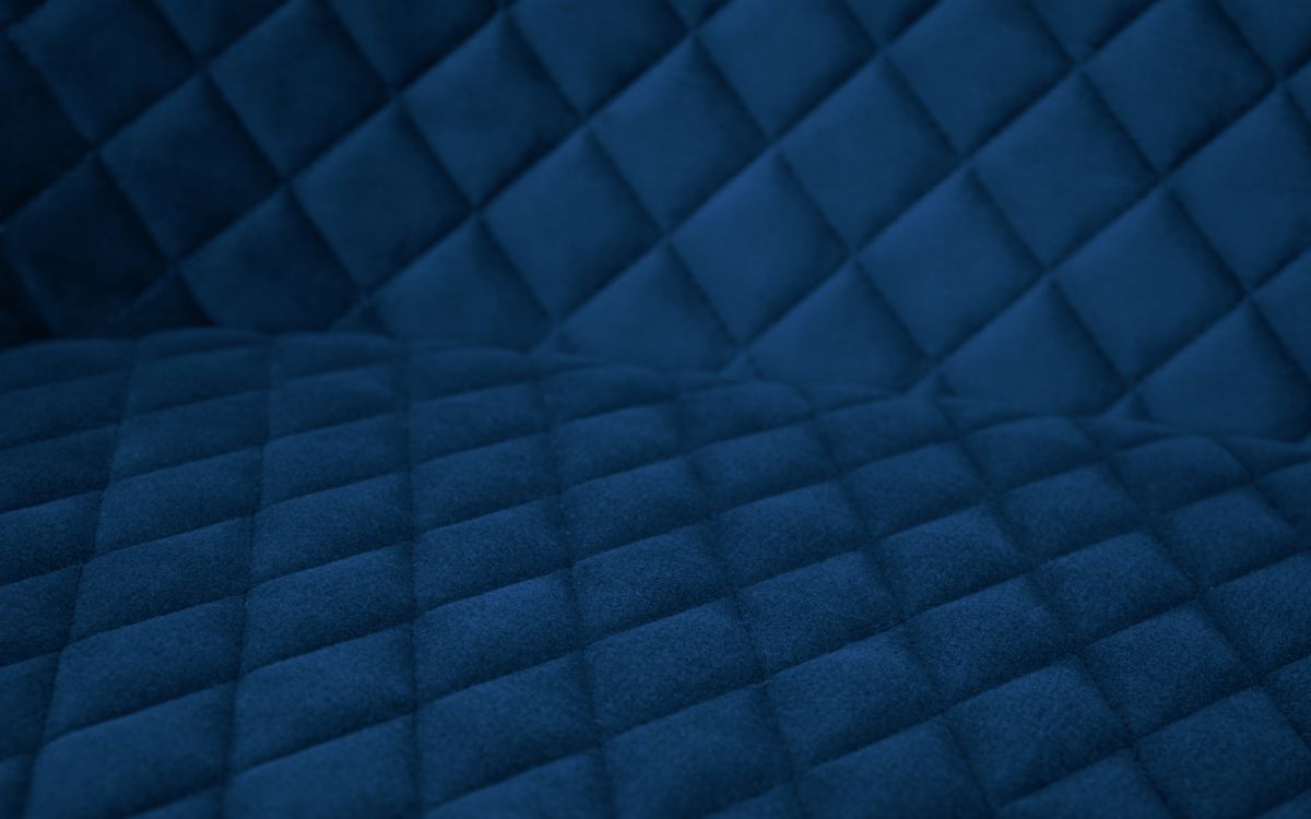 Como & Luxe Blue Dining Set (2 Chairs & Bench)