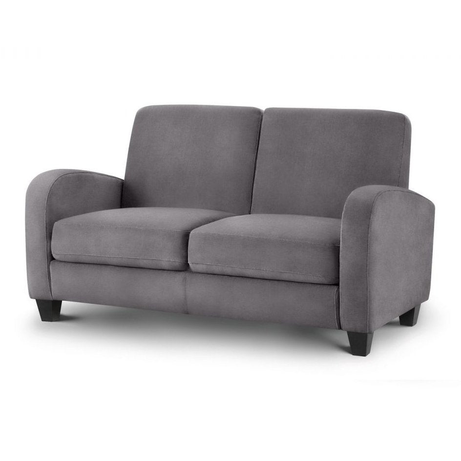 Vivo 2 Seater Sofa in Dusk Grey Chenille