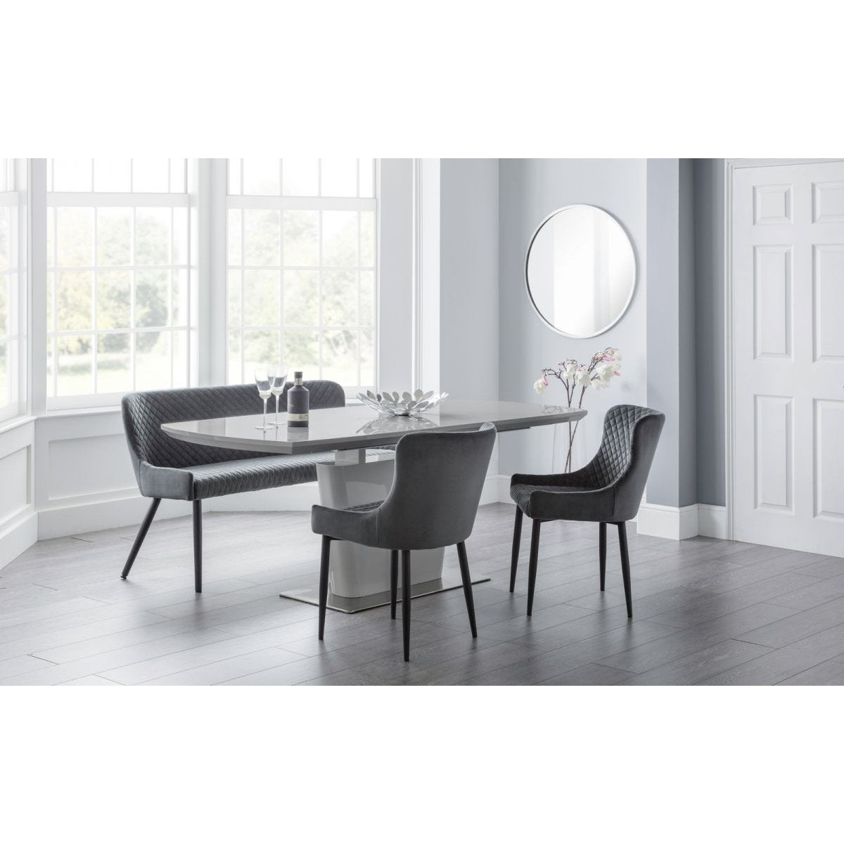 Como Extending Dining Table - Grey