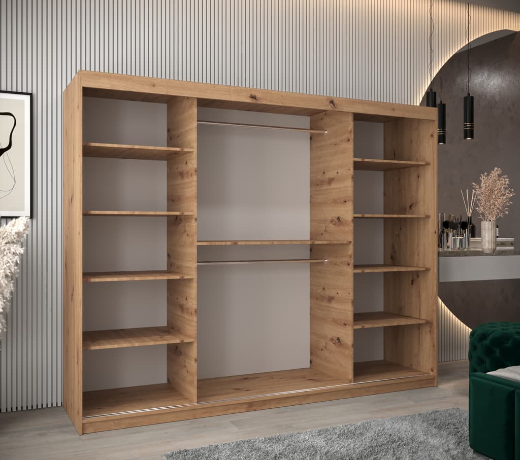 Verona 01 Sliding Door Wardrobe 250cm