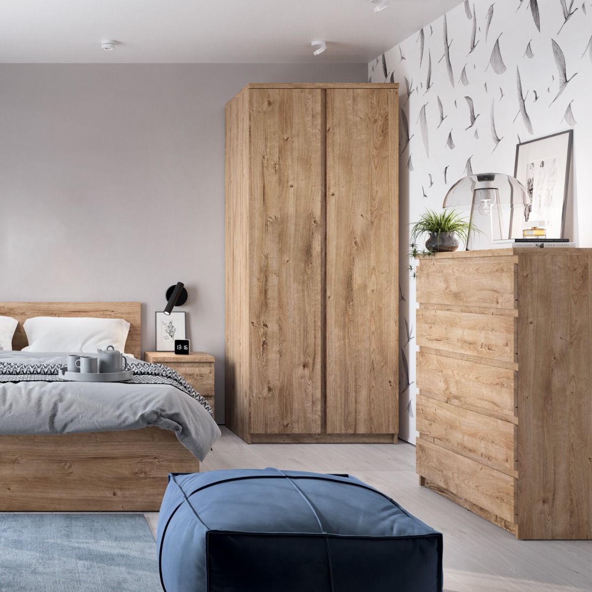Fribo Chest Of 5 Drawers