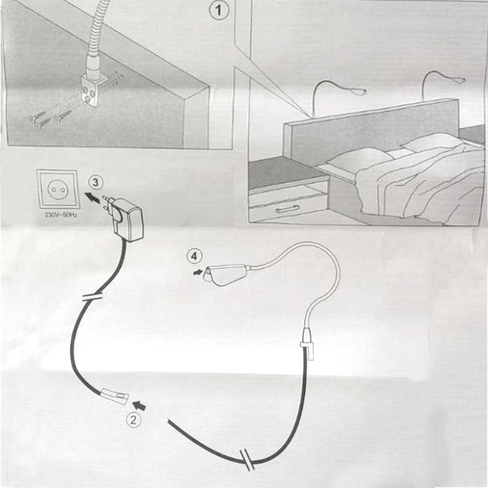 Cabinet Light Butterfly Reading Lamp