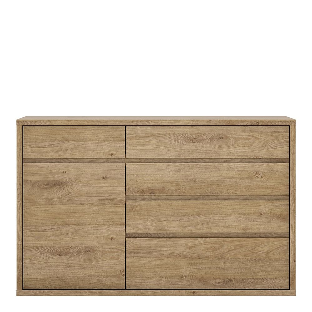 Shetland 1 Door 5 Drawer Cupboard