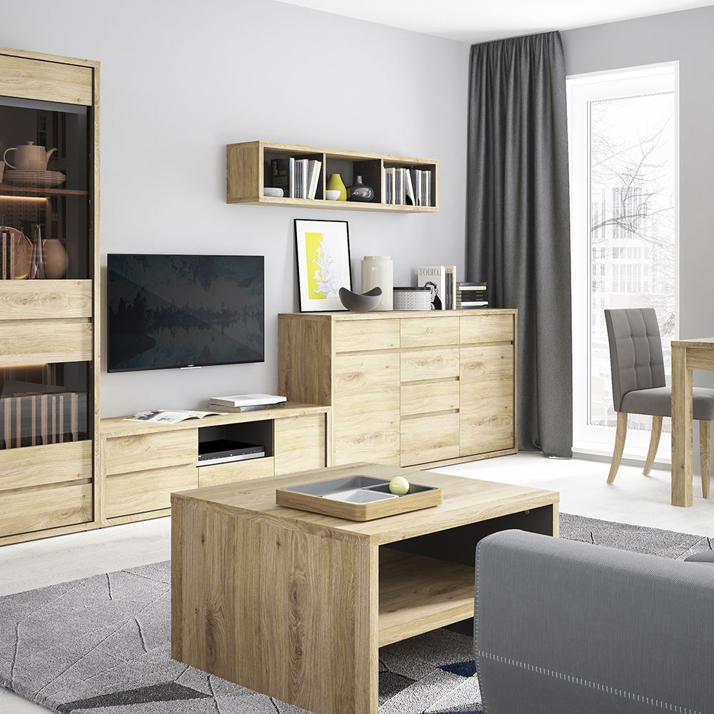 Shetland 1 Door 5 Drawer Cupboard