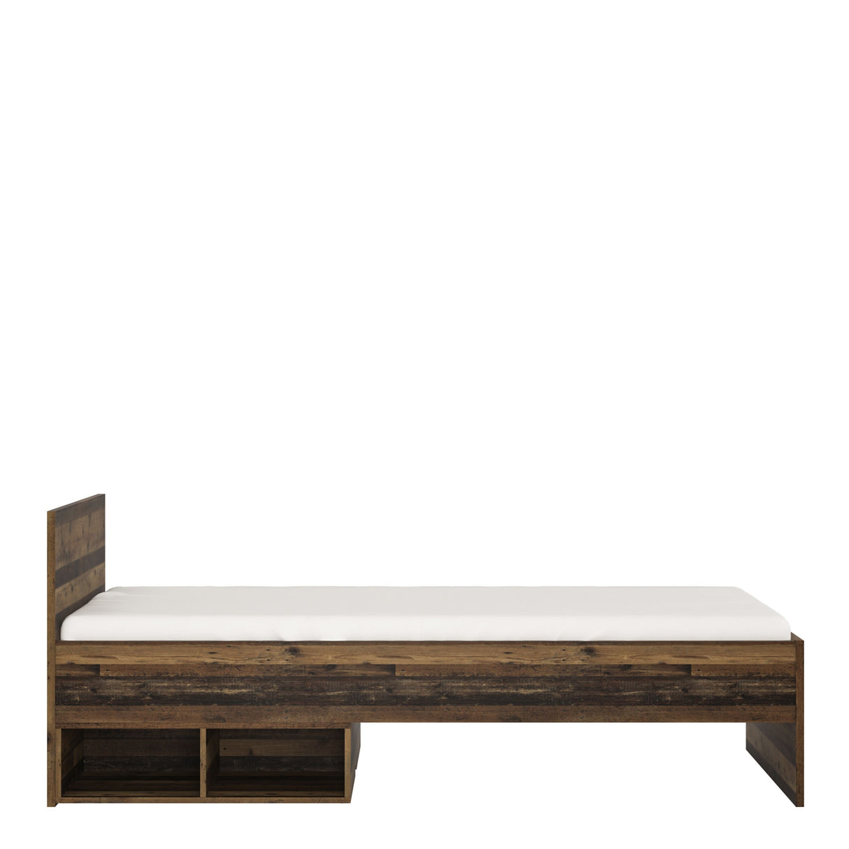 Brooklyn Single Bed 120cm in Walnut