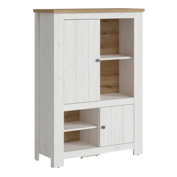 Celesto 2 Door 4 Shelves Cabinet