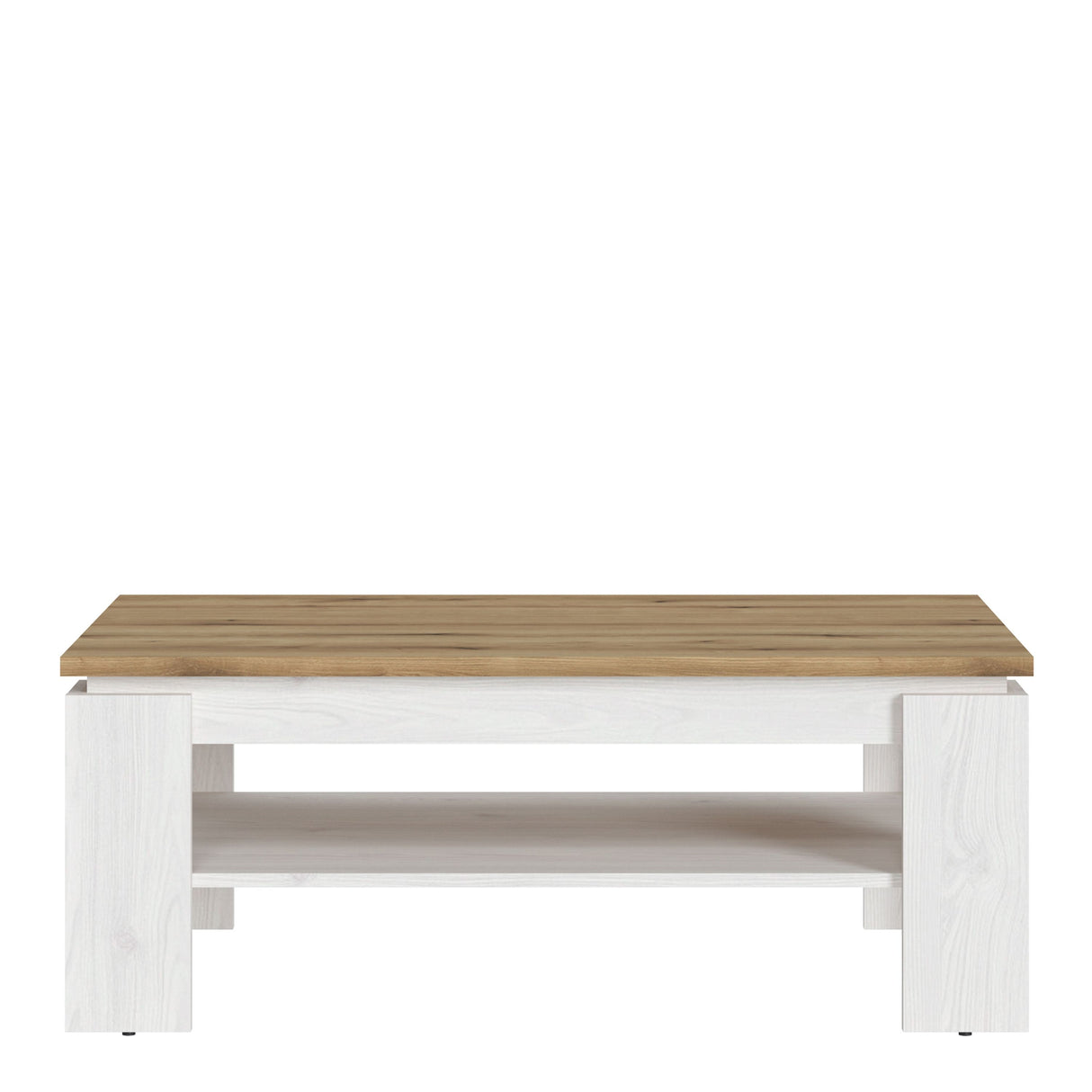 Celesto Coffee Table in White and Brown