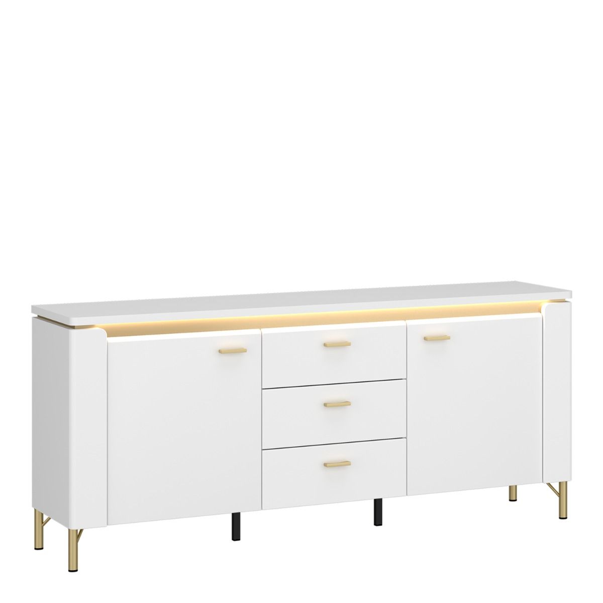 Lazio TV Cabinet 2 Door 3 Drawer