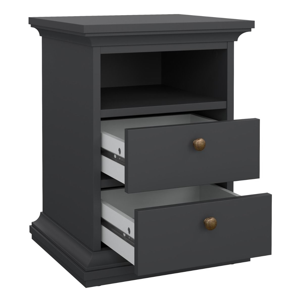 Paris Bedside 2 Drawers