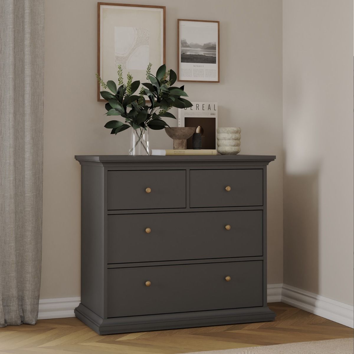 Paris Chest of 4 Drawers