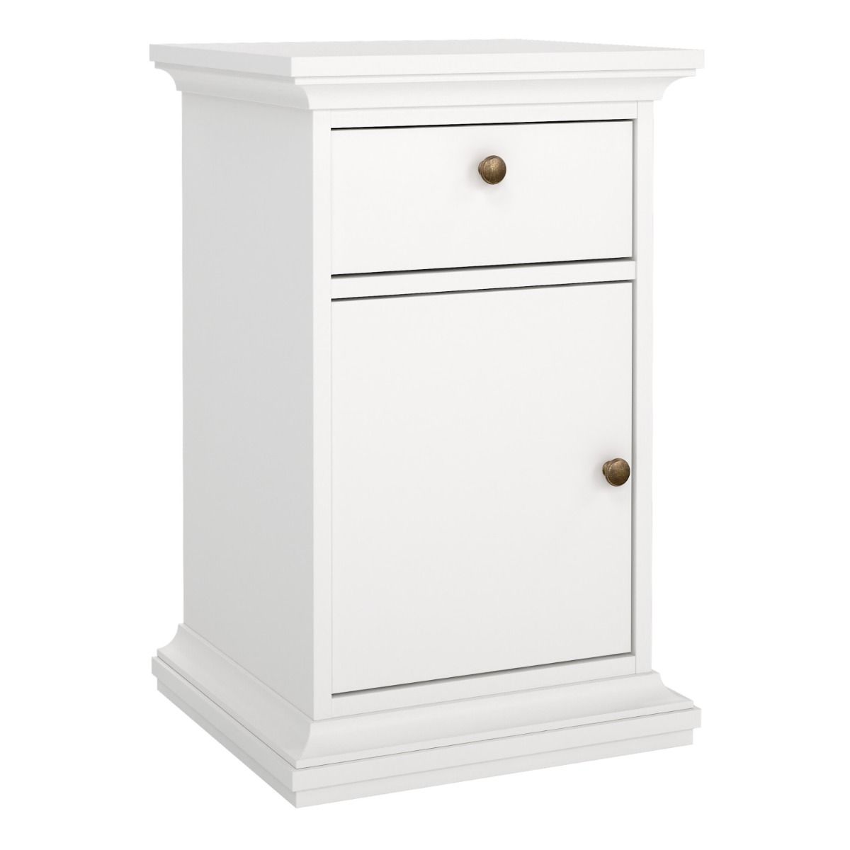 Paris Nightstand 1 Door + 1 Drawer