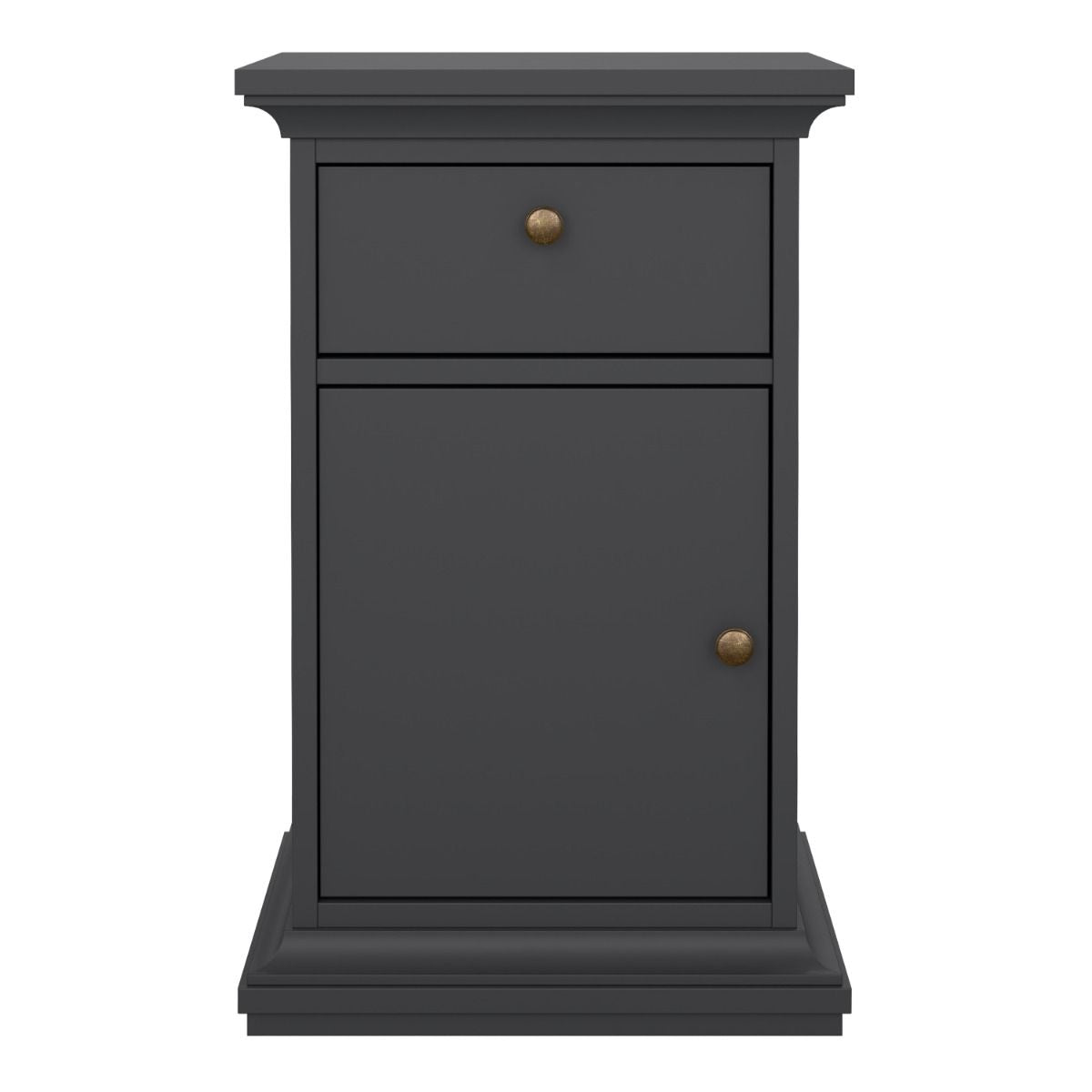 Paris Nightstand 1 Door + 1 Drawer