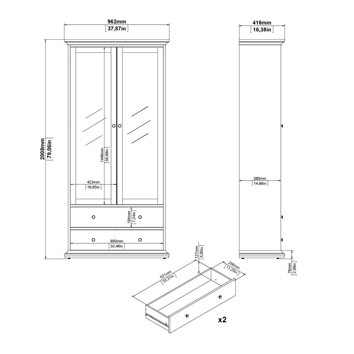 Paris China cabinet
