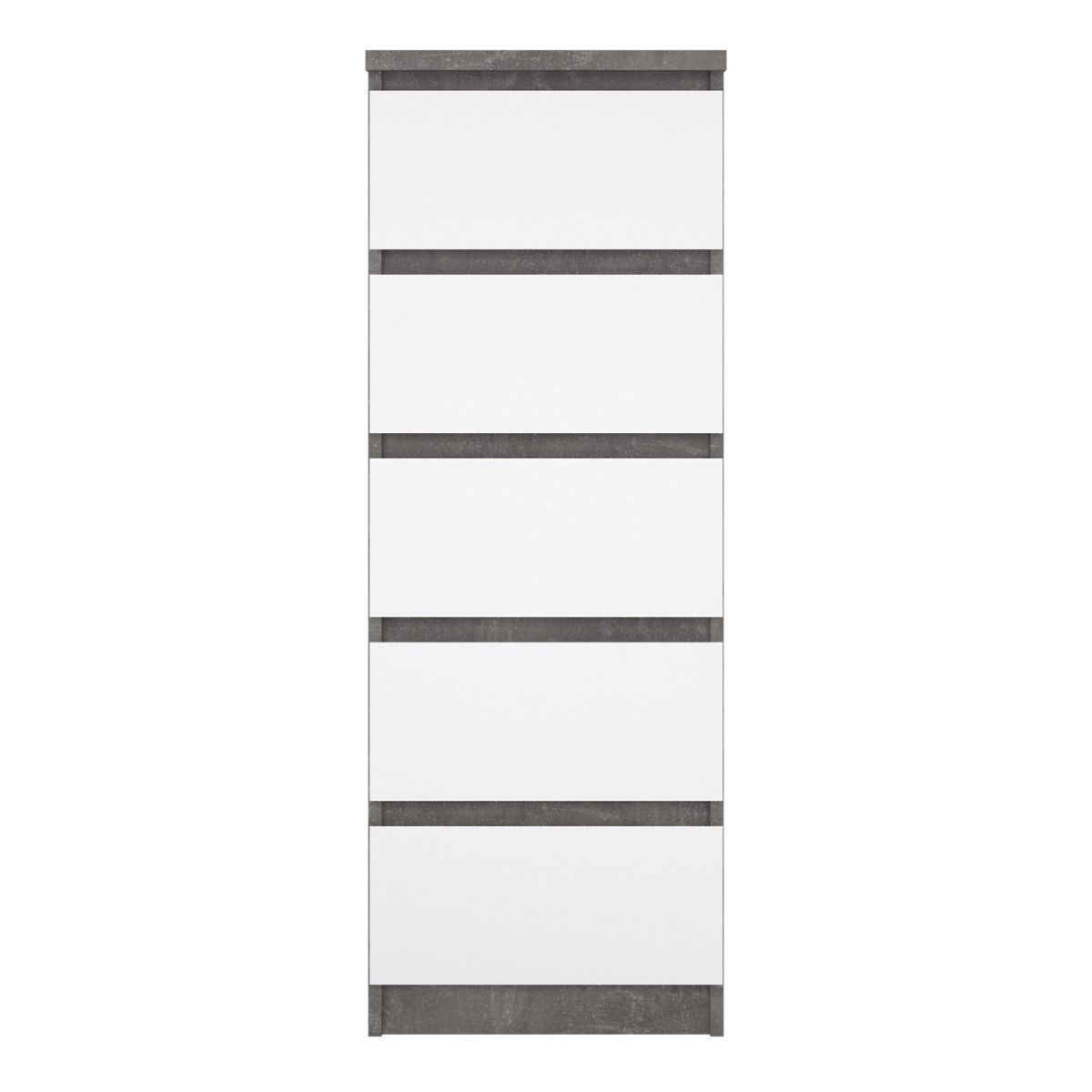 Naia Narrow Chest of 5 Drawers