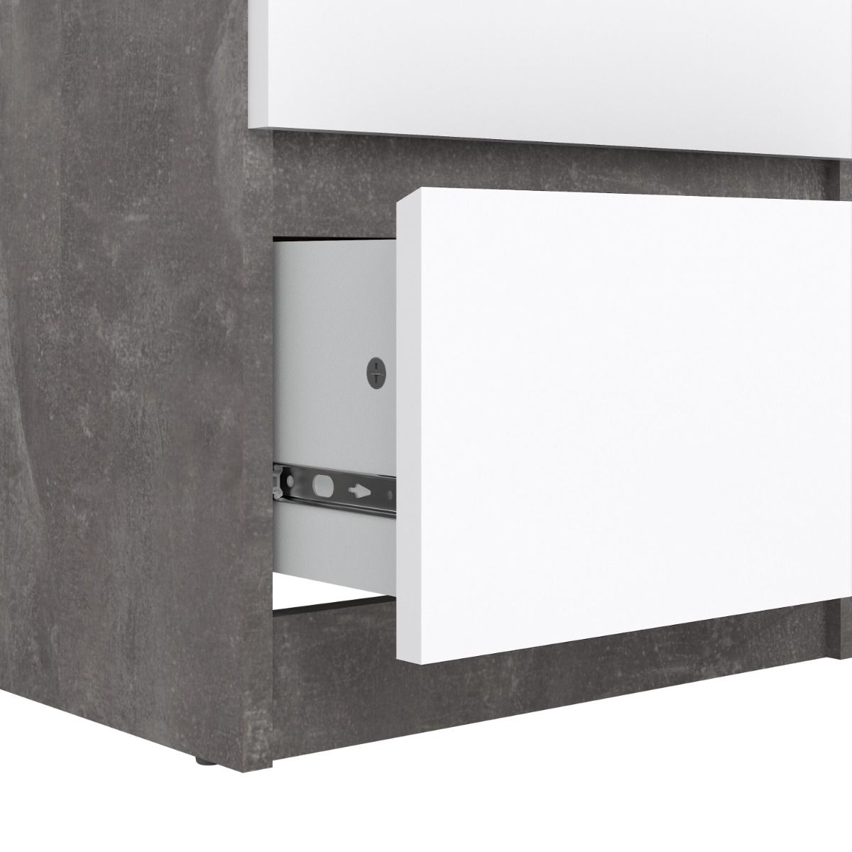 Naia Narrow Chest of 5 Drawers