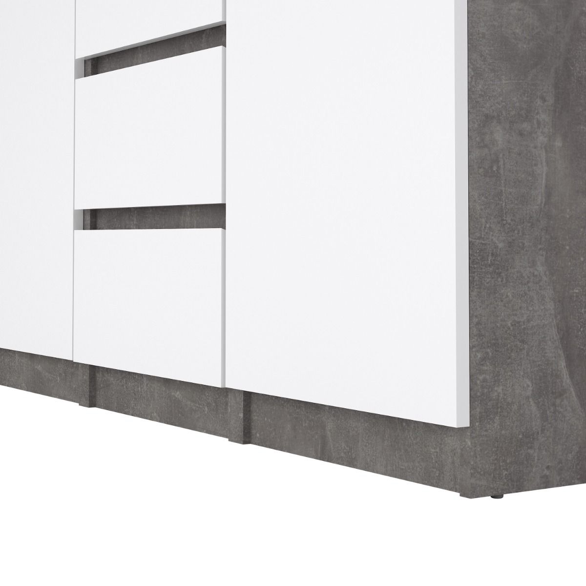 Naia Sideboard with 4 Drawers 2 Doors