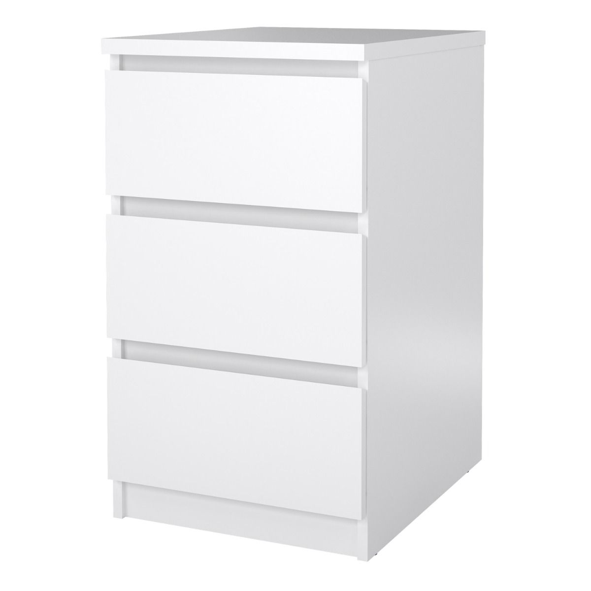 Naia Bedside Table 3 Drawers