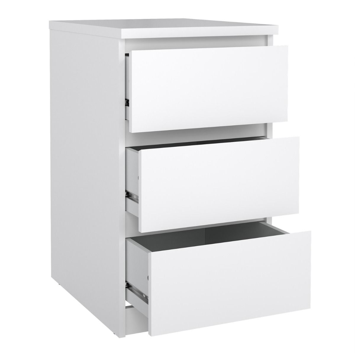 Naia Bedside Table 3 Drawers