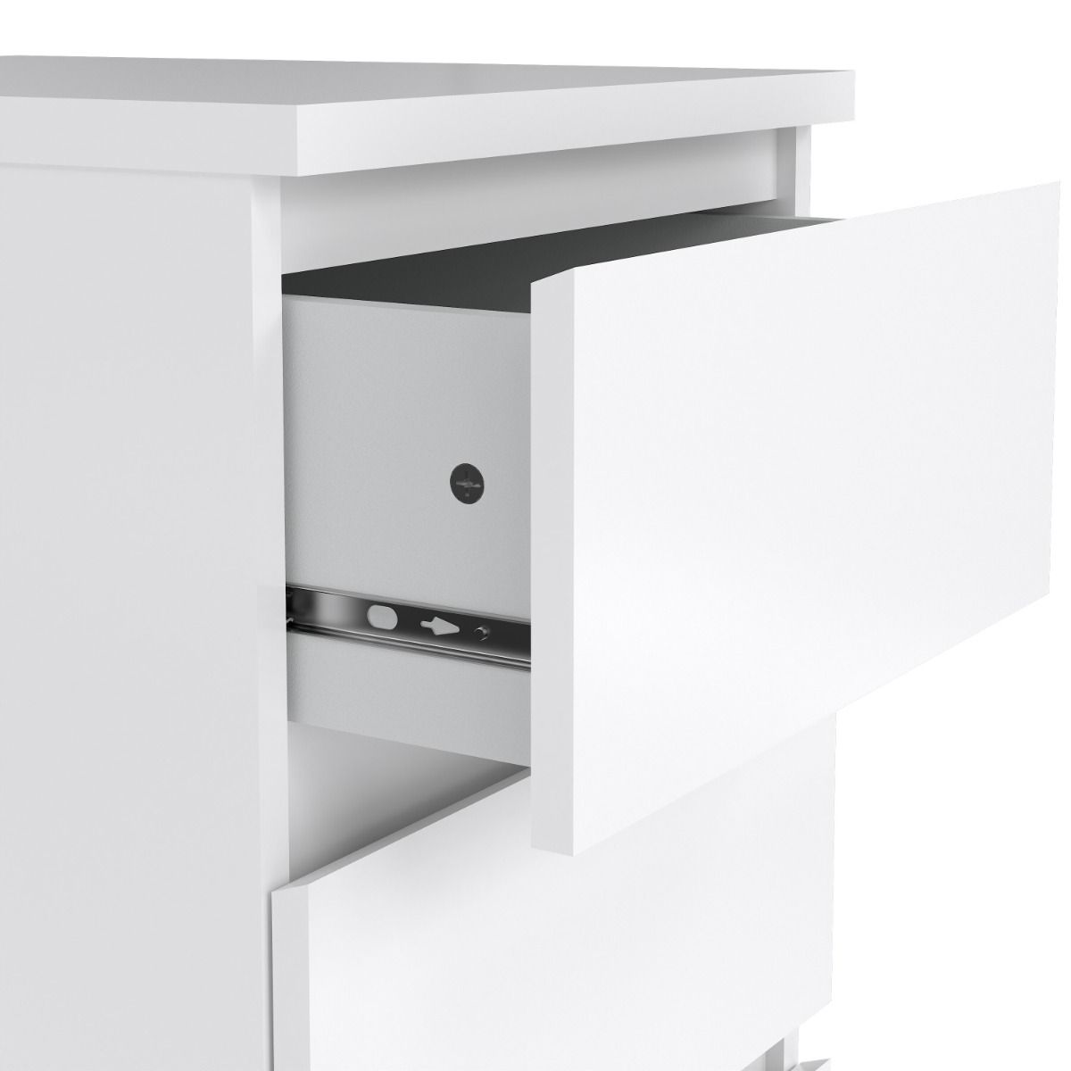 Naia Bedside Table 3 Drawers