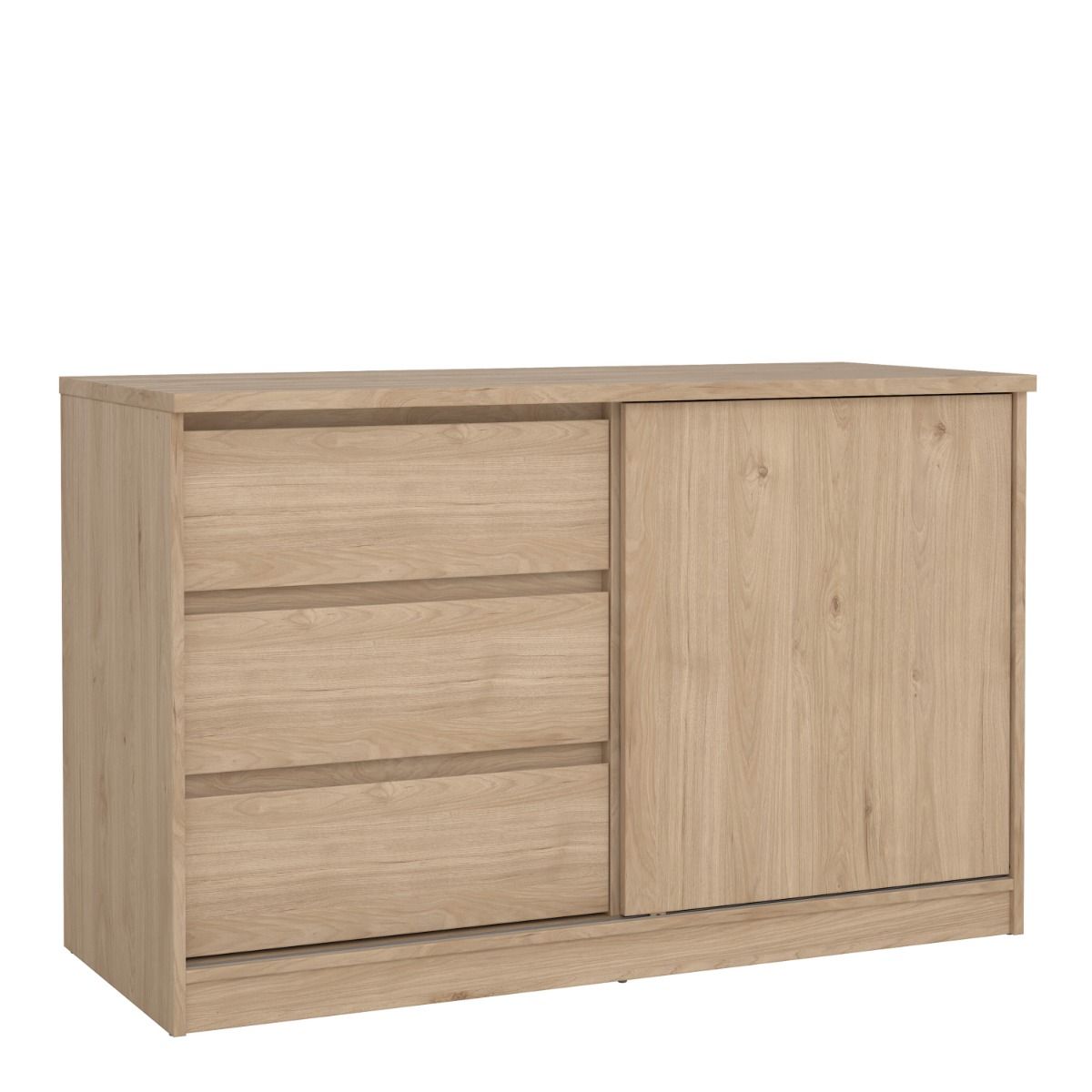 Naia Storage Unit with 1 Sliding Door and 3 Drawers