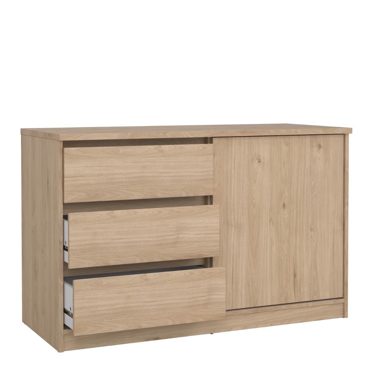 Naia Storage Unit with 1 Sliding Door and 3 Drawers
