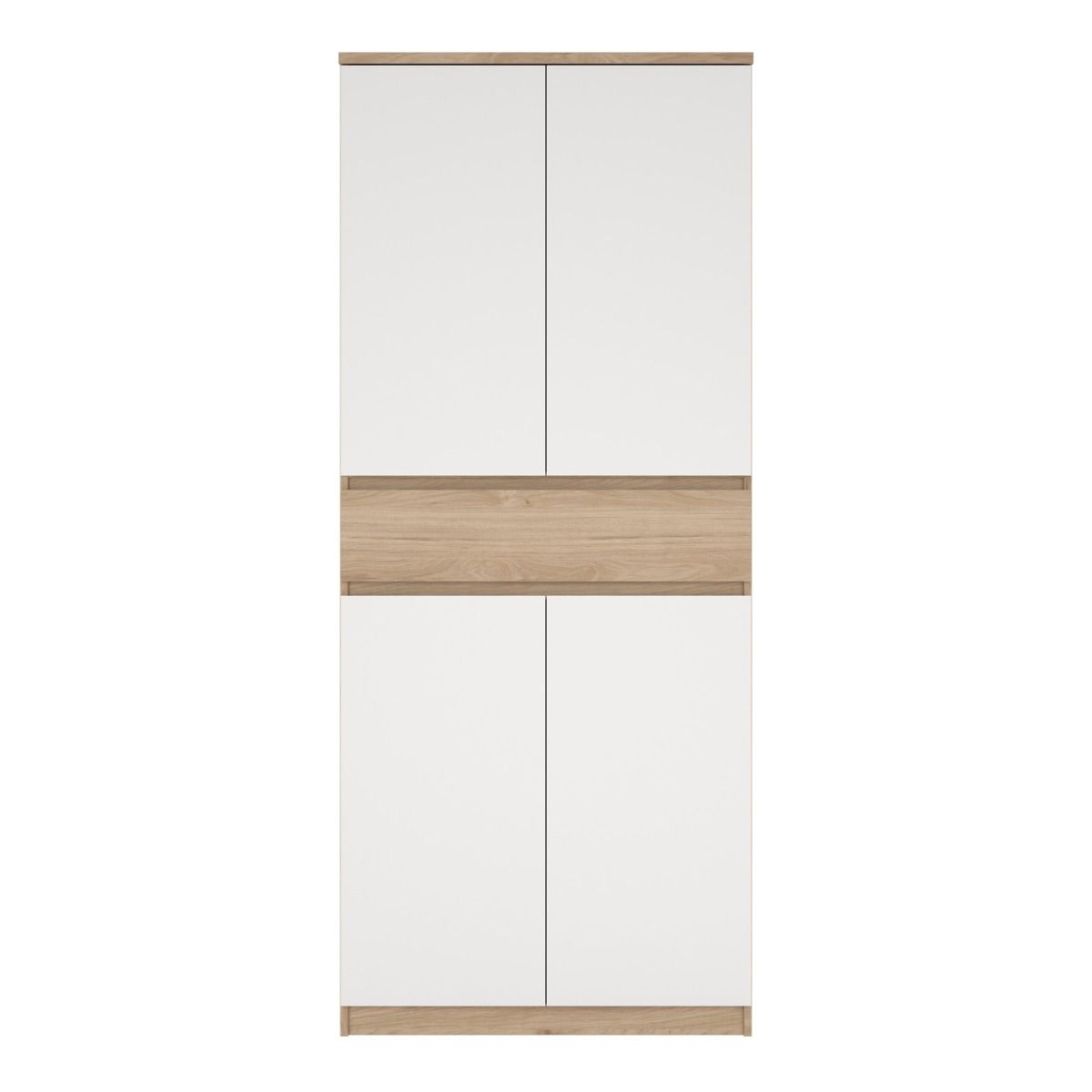 Naia Tall Shoe Cabinet with 4 Doors and 1 Drawer