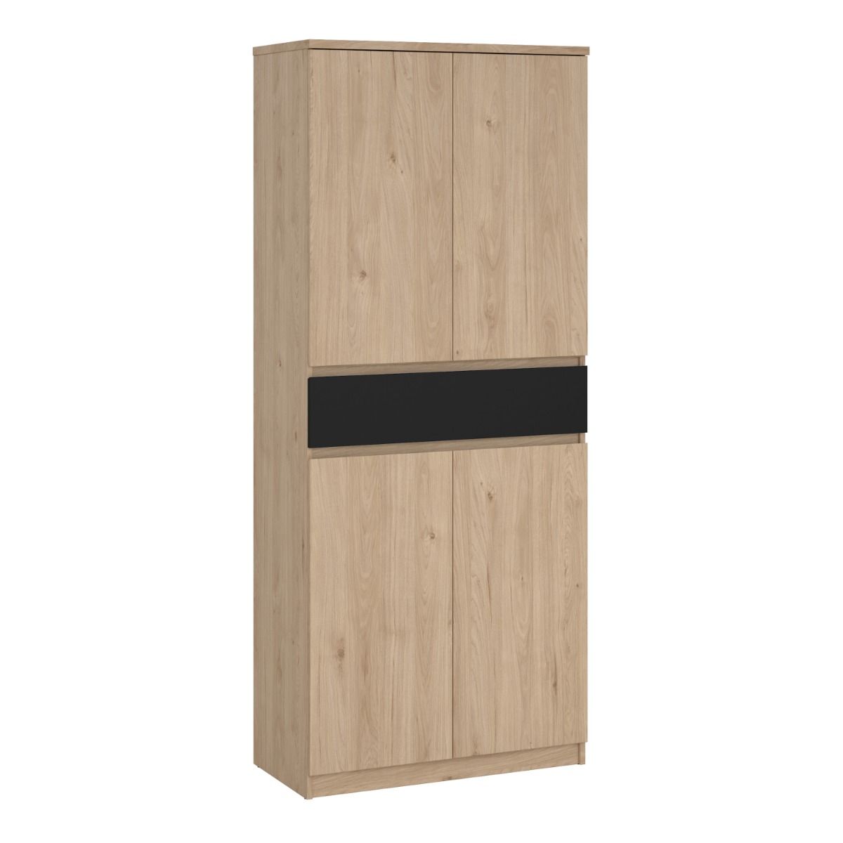 Naia Tall Shoe Cabinet with 4 Doors and 1 Drawer