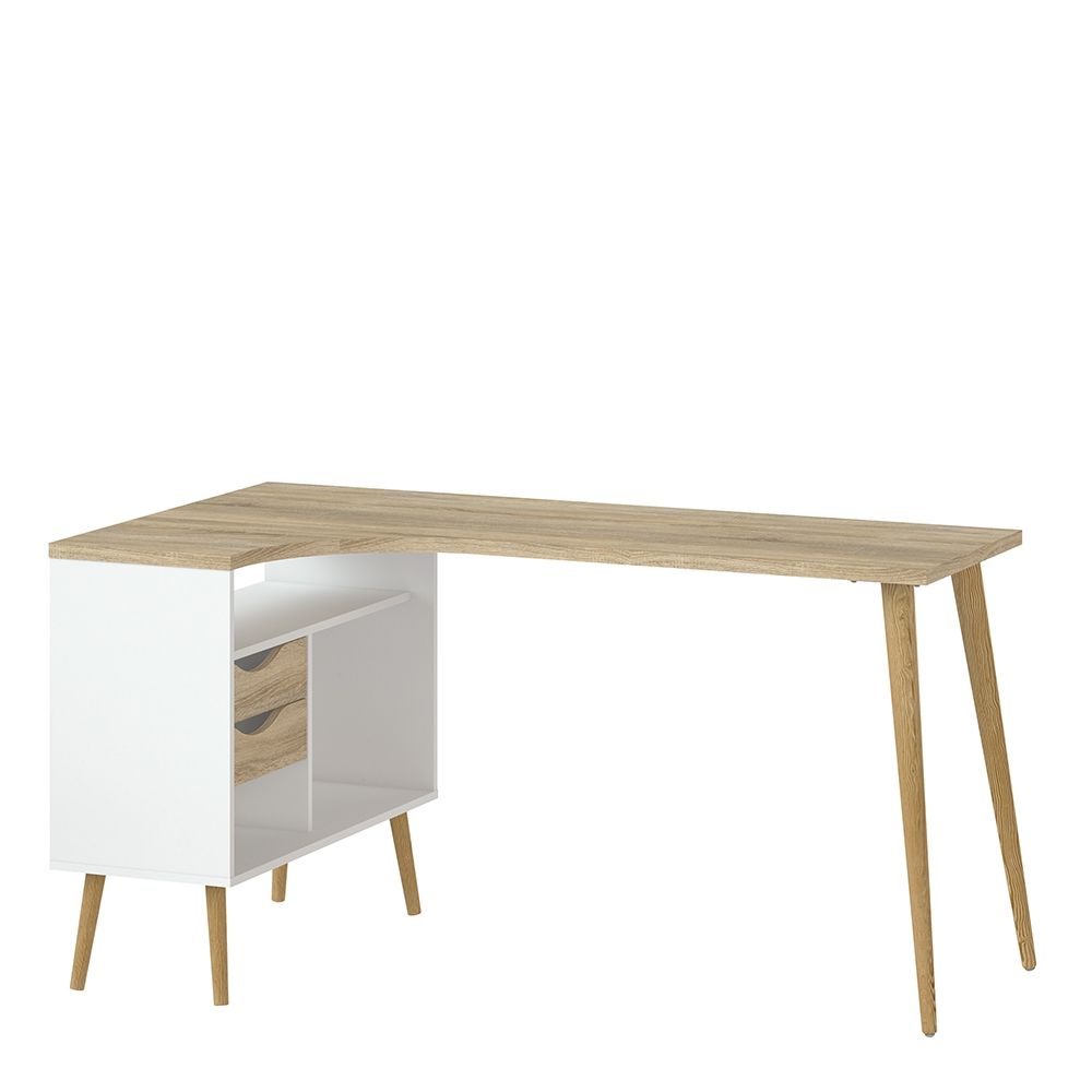 Oslo Desk 2 Drawer