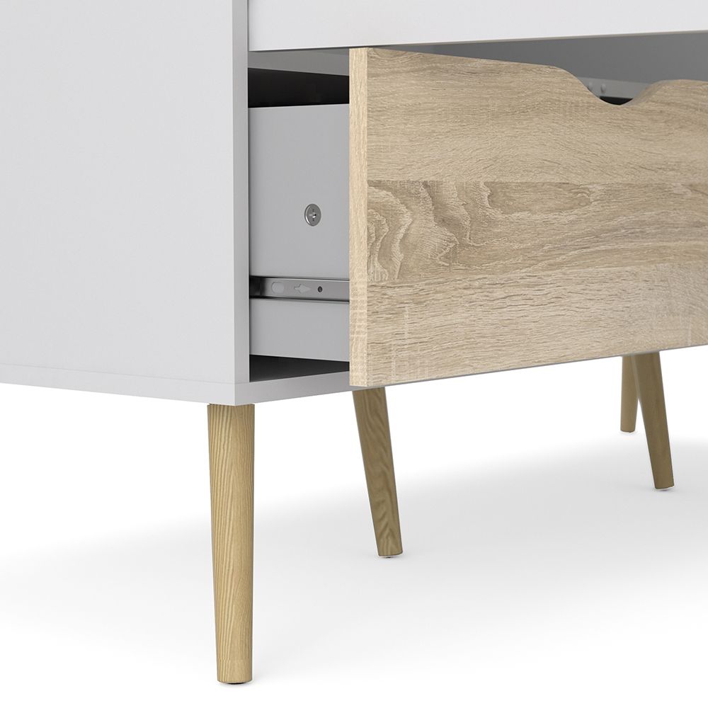Oslo Wardrobe 3 Doors 3 Drawers