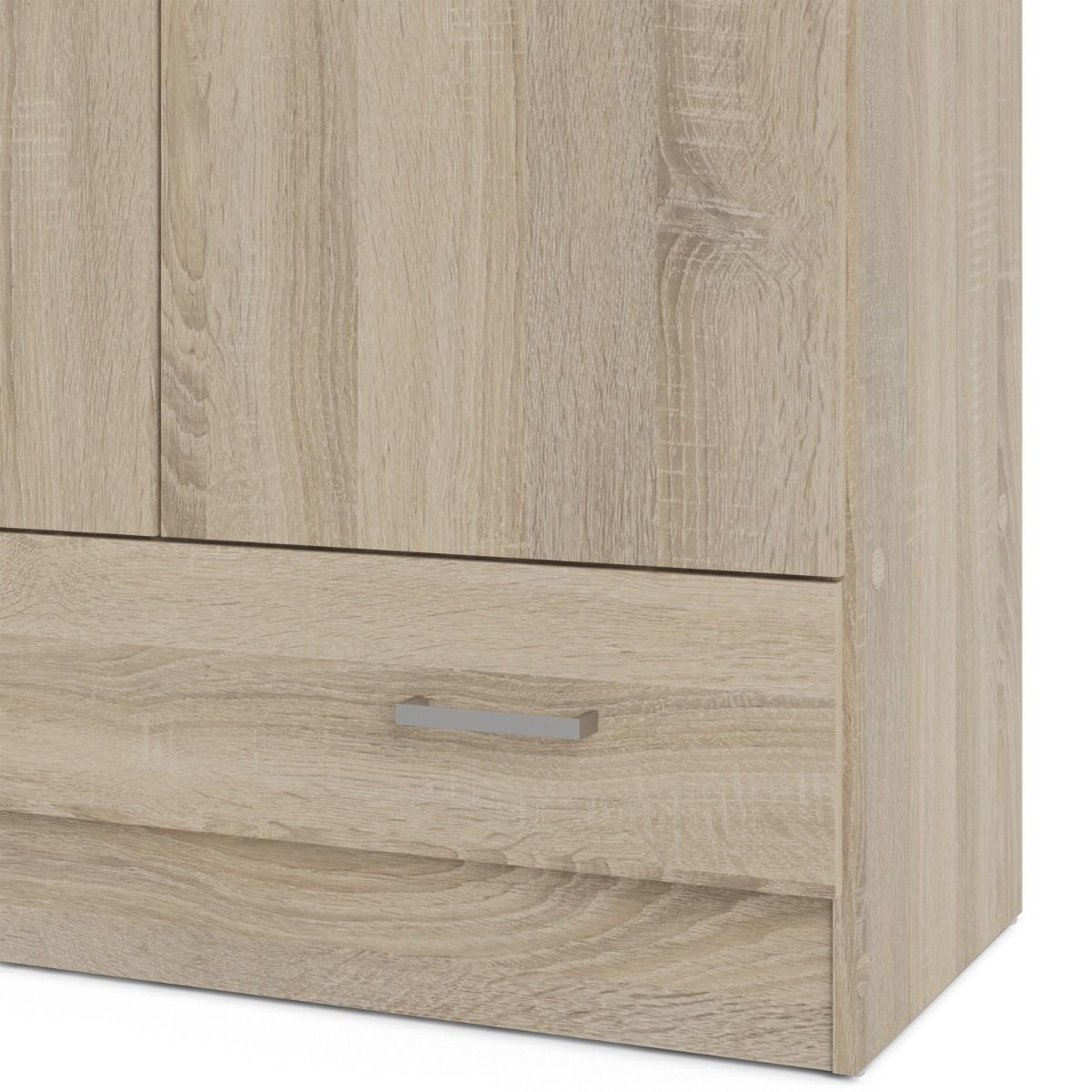 Space Wardrobe with 2 Doors + 1 Drawer