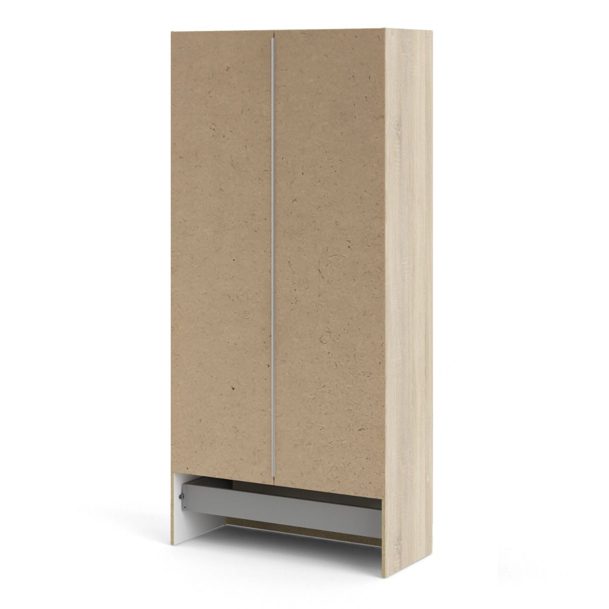 Space Wardrobe with 2 Doors + 1 Drawer