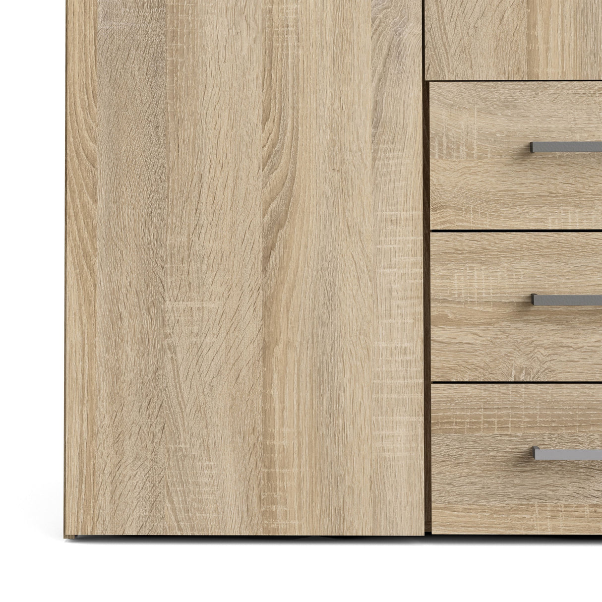 Space Wardrobe - 4 Doors 3 Drawers