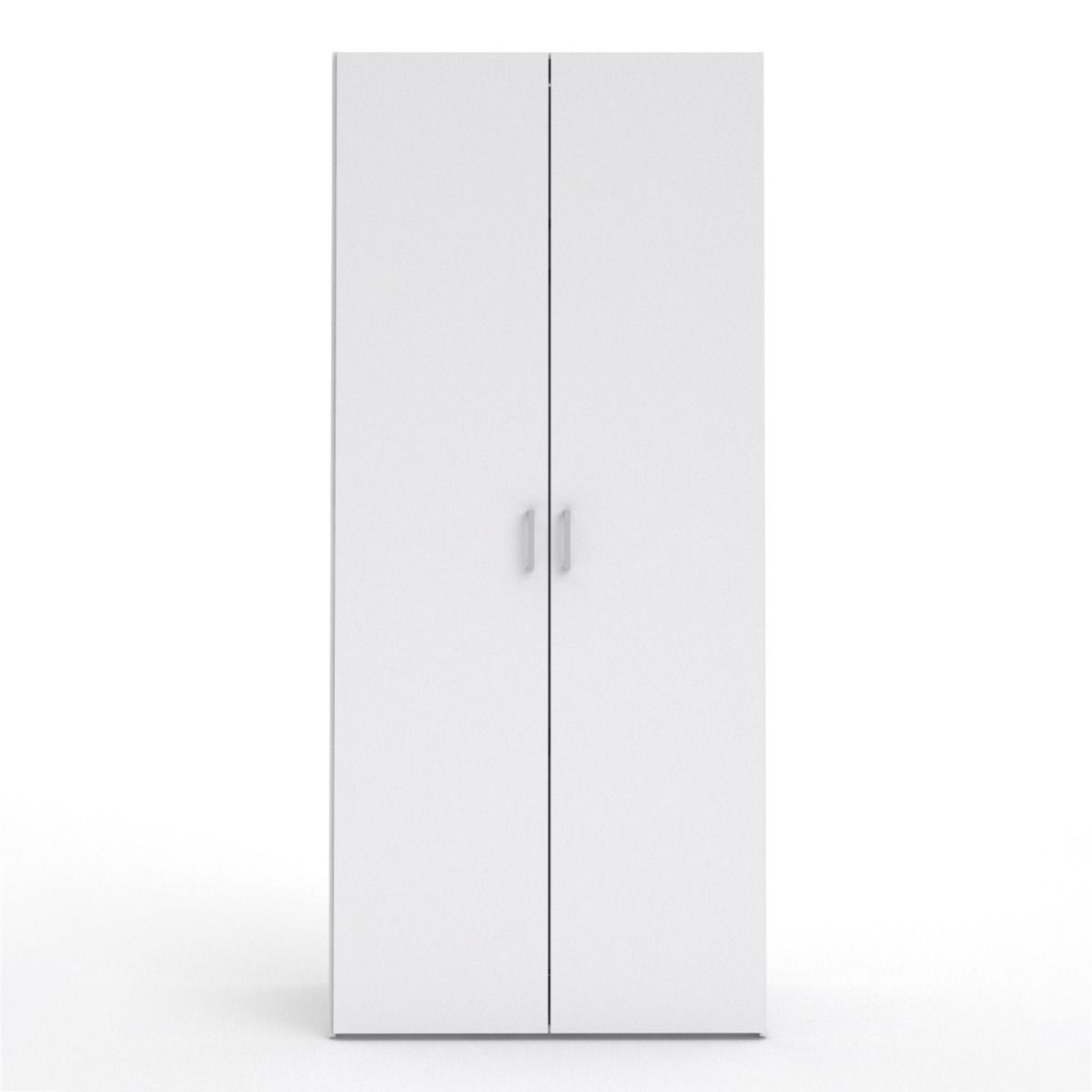 Space Wardrobe with 2 doors White