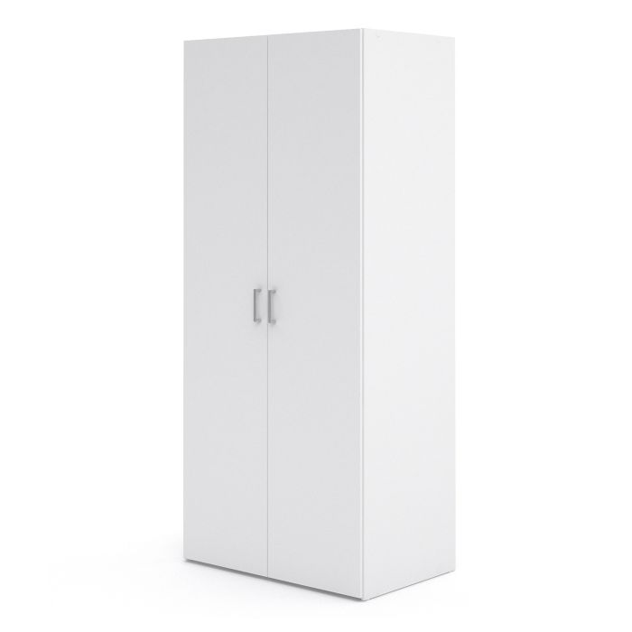 Space Wardrobe with 2 doors White