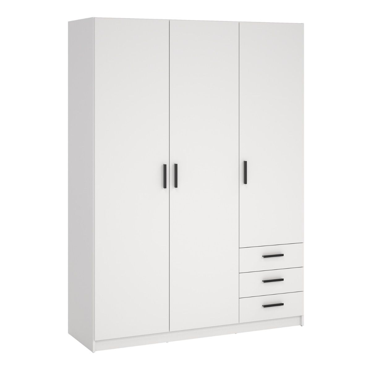 Sprint Wardrobe with 3 Doors + 3 Drawers
