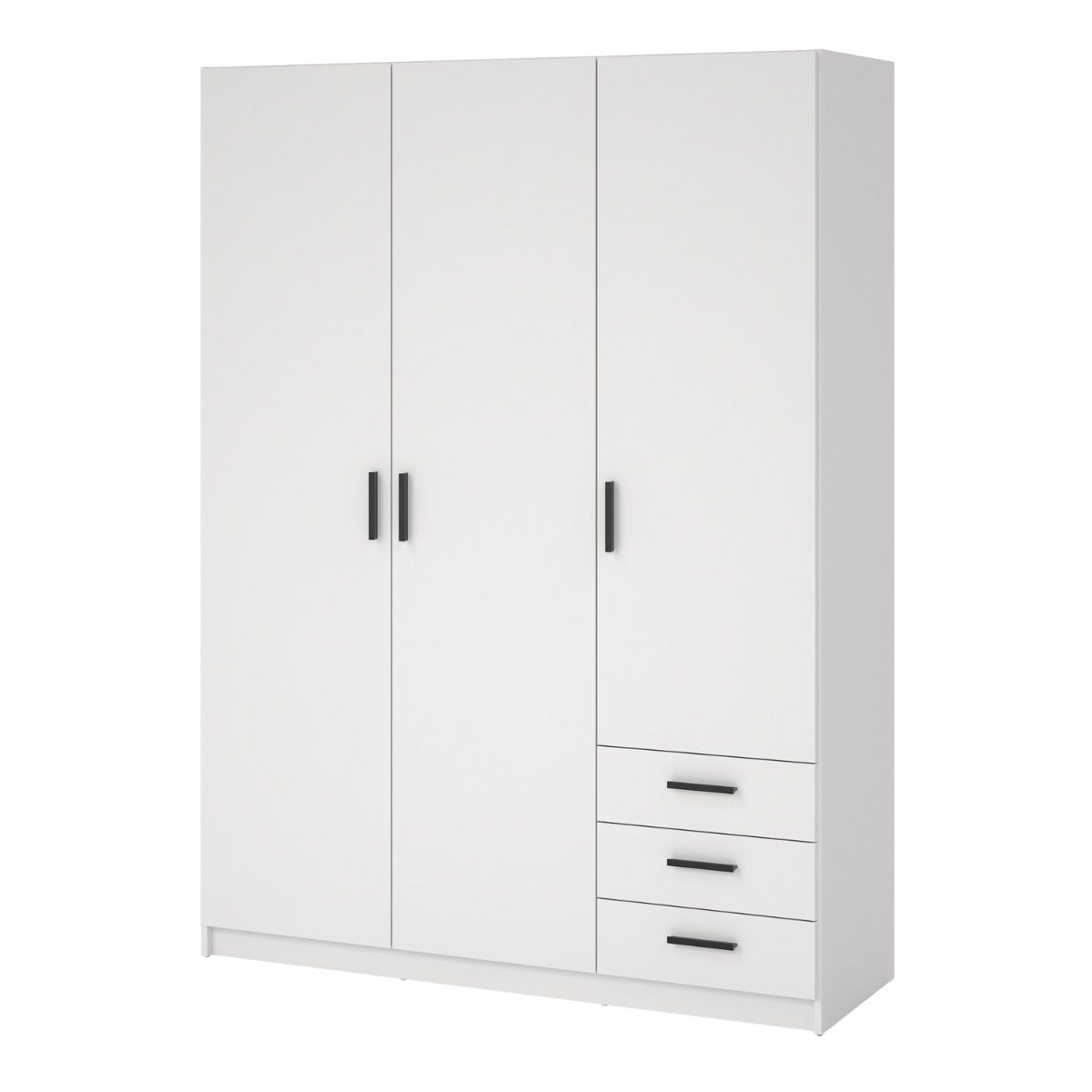 Sprint Wardrobe with 3 Doors + 3 Drawers