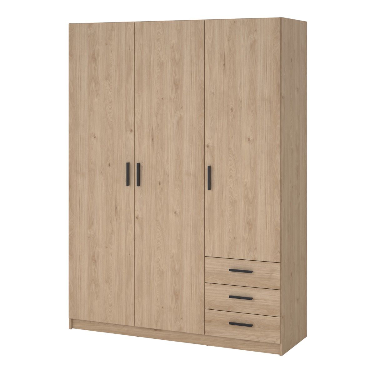 Sprint Wardrobe with 3 Doors + 3 Drawers
