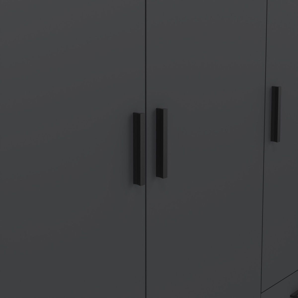 Sprint Wardrobe with 3 Doors + 3 Drawers