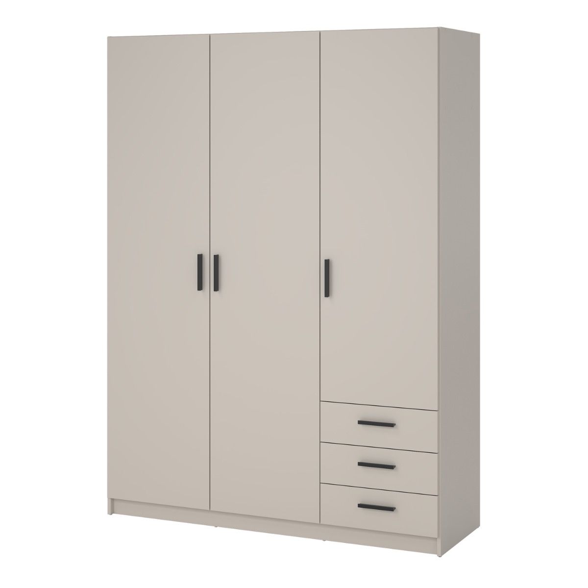 Sprint Wardrobe with 3 Doors + 3 Drawers