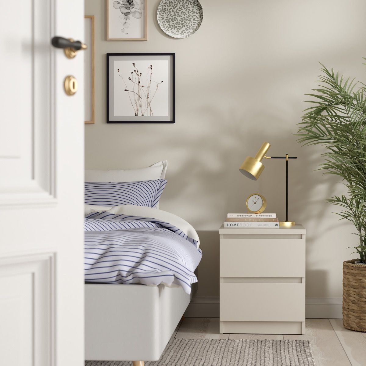 Naia Bedside 2 Drawers