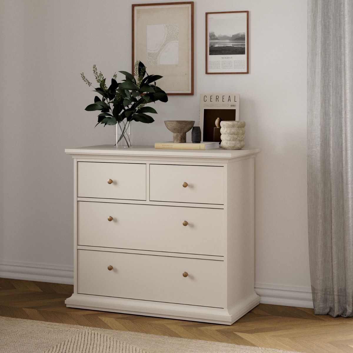 Paris Chest of 4 Drawers