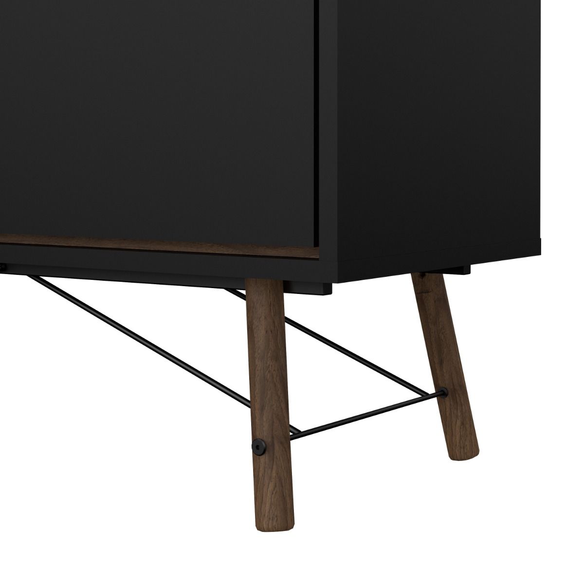 Ry Sideboard 2 Doors 2 Drawers in Black Walnut