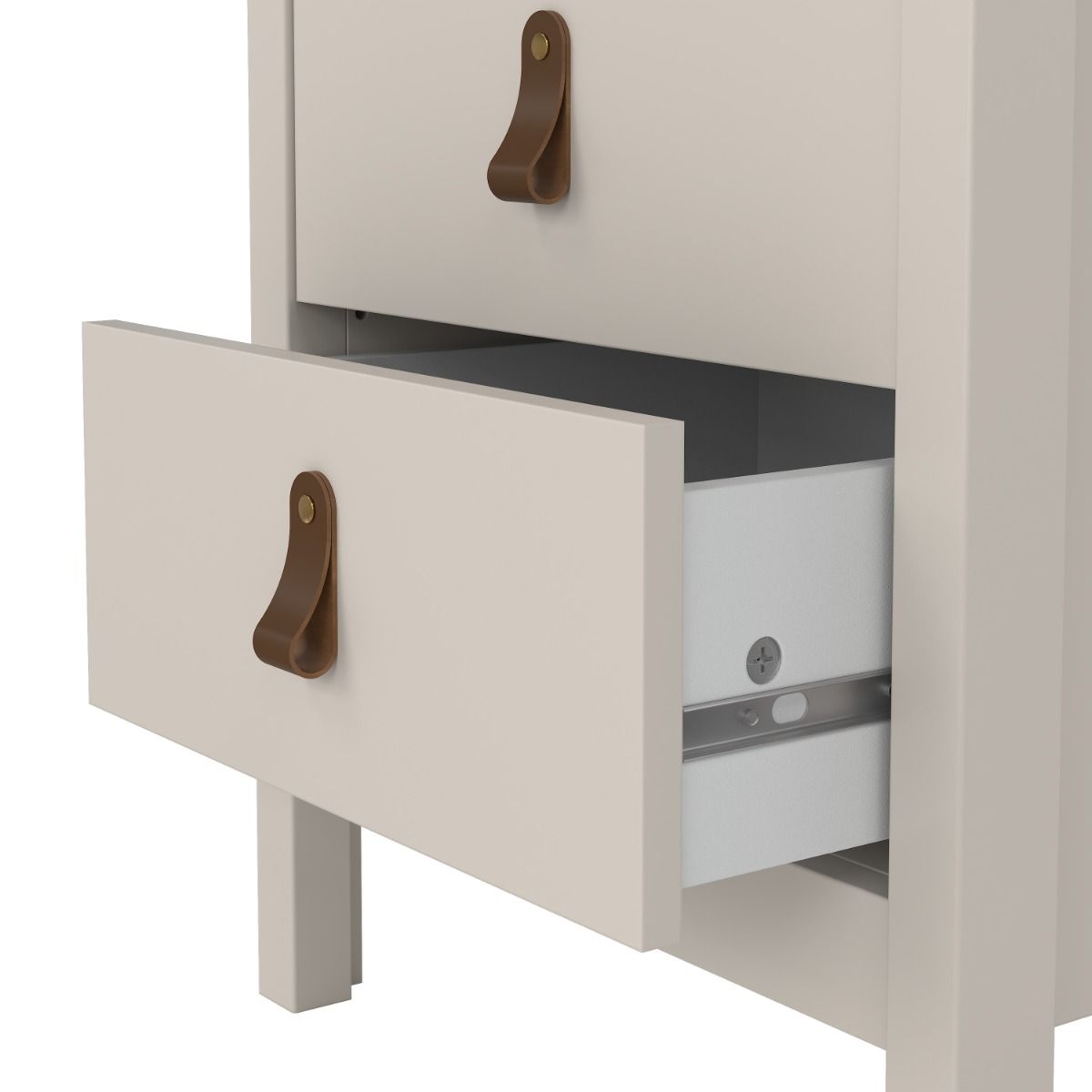 Barcelona Bedside Table 2 Drawers