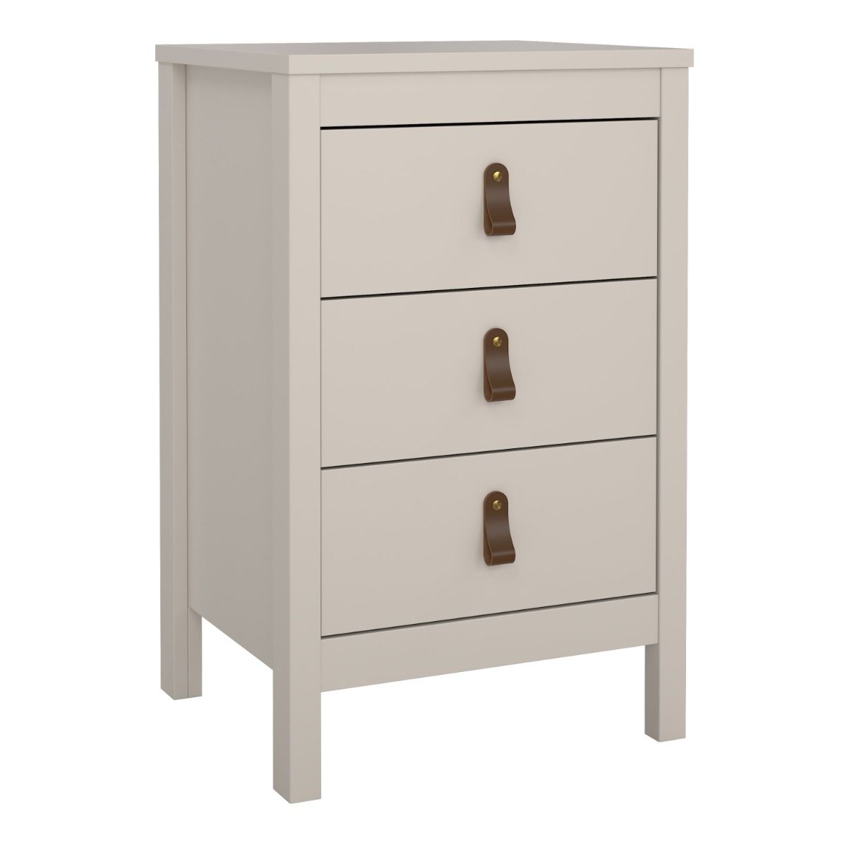 Barcelona Bedside Table 3 Drawers