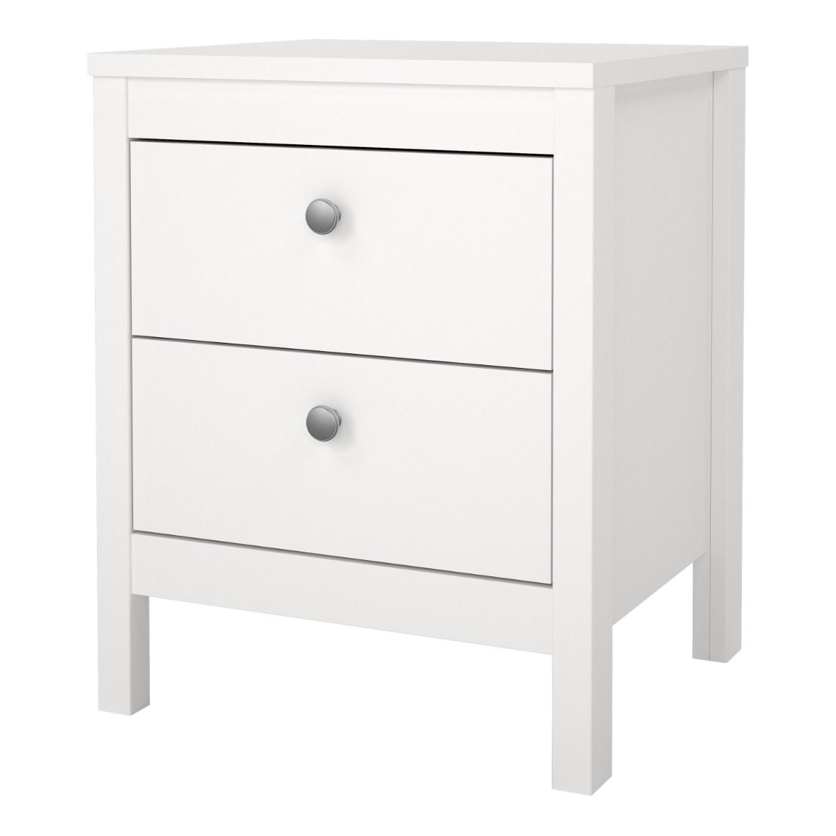 Madrid Bedside Table 2 Drawers