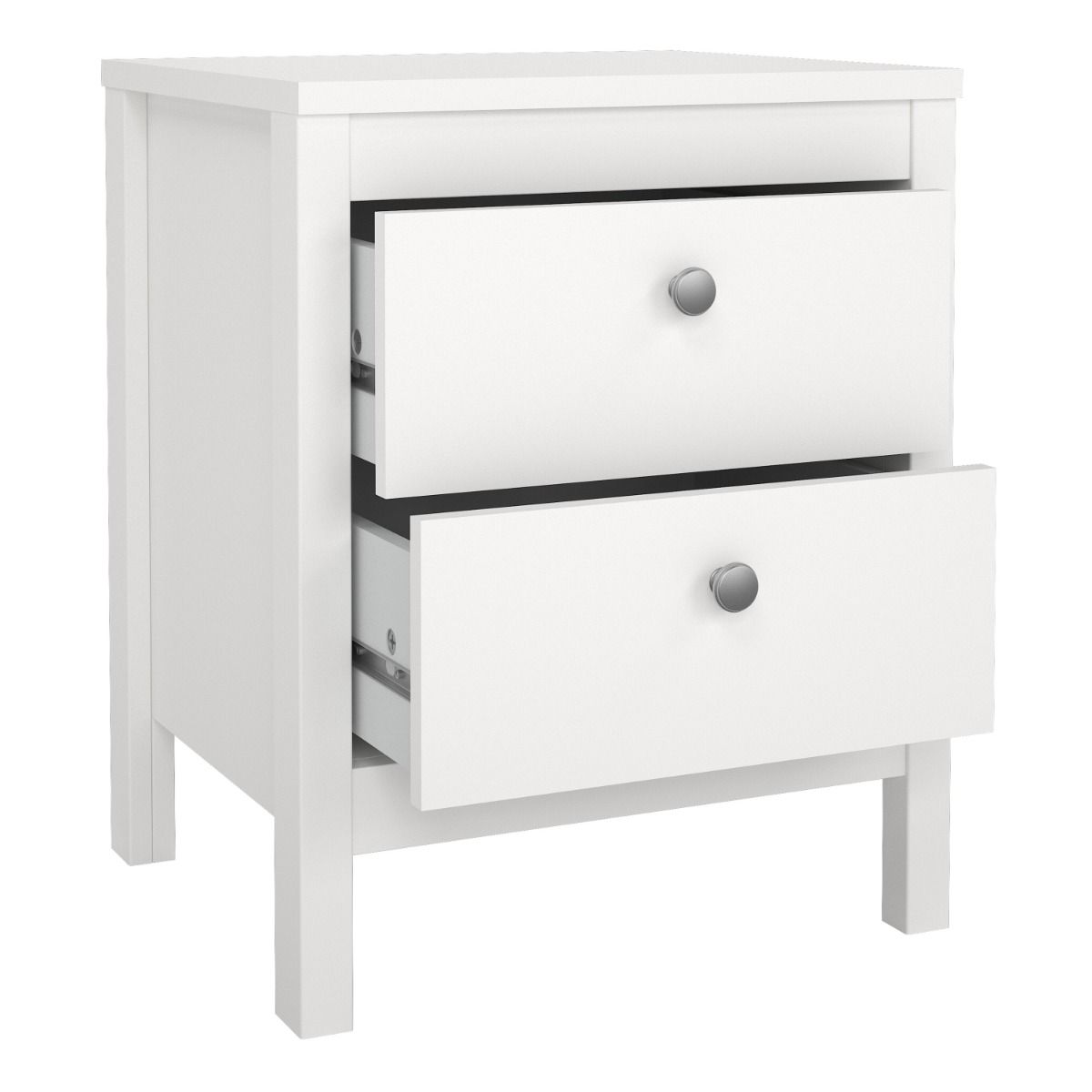 Madrid Bedside Table 2 Drawers
