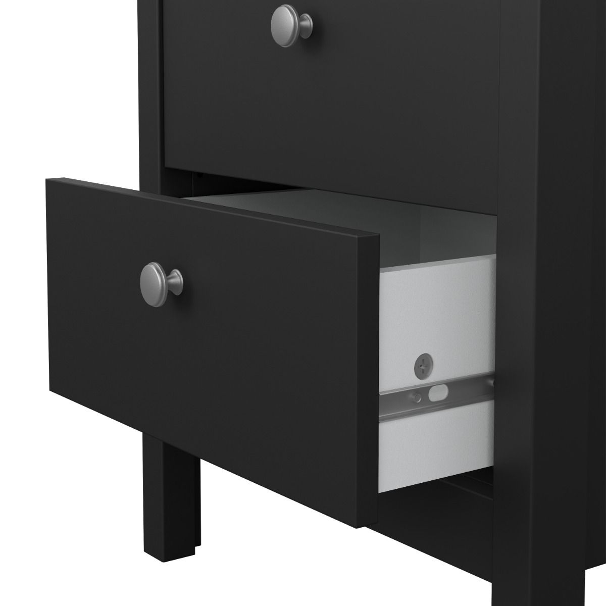 Madrid Bedside Table 2 Drawers